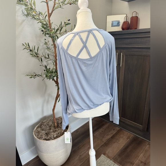 GAIAM Tops - Women’s XL Zen Blue Long Sleeve Top, Yoga Top, Gaiam, NWT
